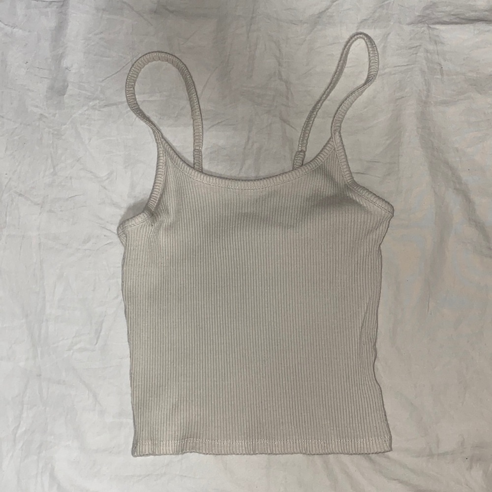 cropped tank top